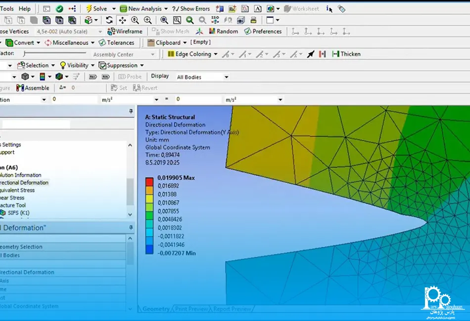  نرم افزار ANSYS